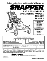 Snapper SPE481 User manual