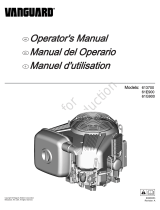 Simplicity Vanguard 540000 Series User manual