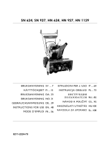 Simplicity SNOWTHROWER User manual