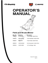 Briggs & Stratton GM2515KAW User manual