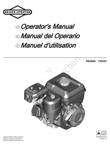 Simplicity ENGINE, MODEL 106200, OIL BATH User manual
