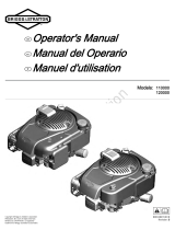 Simplicity ENGINE, MODEL 110000 120000, PROFESSIONAL SERIES User manual