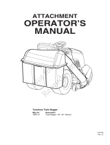 Simplicity ATTACHMENT, 1695710 TURBOLESS TRIPLE BAGGER User manual