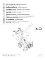 Simplicity SNOWTHROWER, DUAL STAGE, NON-BRANDED, LIGHT DUTY User manual