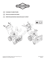 Simplicity SNOWTHROWER, DUAL STAGE BRIGGS AND STRATTON User guide