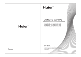 Haier HL40XSLW2a Owner's manual