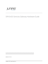 Juniper SRX5400 User manual