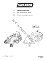 Simplicity RIDER, SPX, SNAPPER User guide