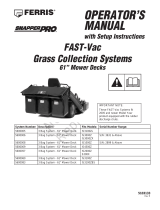 Simplicity FAST-VAC COLLECTION SYSTEM FN 61 User manual
