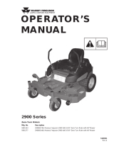 Simplicity 2900 ANSI-EXPORT SERIES User manual