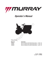 Simplicity MANUAL, OPS, MURRAY PARKLANDS 42 INCH LAWN TRACTOR User manual