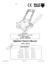 Simplicity AE551 User manual