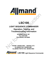 Allmand LSC100 User manual