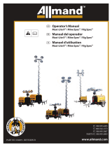 Allmand LIGHT TOWER, MAXI-LITE II/MINE SPEC/RIG SPEC User manual