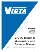 Simplicity OPERATOR'S INSTRUCTION MANUAL VICTA TRIMMER User manual