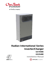 OutBack Power Radian E Series Installation guide