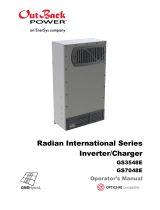 OutBack Power Radian E Series Owner's manual