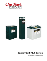 OutBack Power EnergyCell FLA Owner's manual
