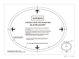 Gerber G001278009 User manual
