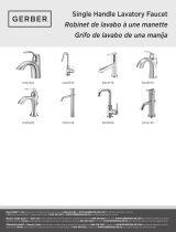 Gerber Antioch Single Handle Lavatory Faucet User manual