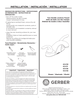 Gerber G0043011BR User manual