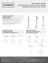 Gerber Versa Square 30" Slide Bar Assembly User manual