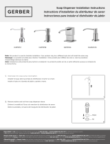 Gerber Opulence Soap & Lotion Dispenser User manual