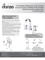 Gerber Sirius Two Handle Widespread Lavatory Faucet User manual