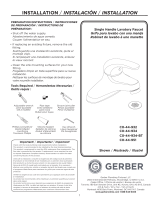 Gerber GC044932 User manual