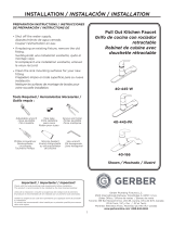 Gerber 40-445-W User manual