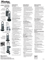 Master Lock 5424DHC Operating instructions