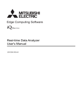 Mitsubishi Electric Real-time Data Analyzer User manual