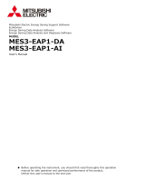 Mitsubishi Electric MES3-EAP1-DA/MES3-EAP1-AI User manual