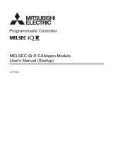 Mitsubishi Electric MELSEC iQ-R CANopen Module User manual