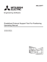 Mitsubishi Electric Predefined Protocol Support Tool For Positioning Owner's manual