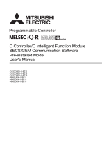 Mitsubishi Electric C Controller/C Intelligent Function Module SECS/GEM Communication Software Pre User manual