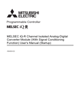 Mitsubishi Electric MELSEC iQ-R Channel Isolated Analog-Digital Converter Module User manual