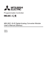 Mitsubishi Electric MELSEC iQ-R60DA4 User manual