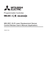 Mitsubishi Electric MELSEC iQ-R Laser Displacement Sensor Control Module User manual