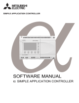 Mitsubishi Electric α Series Owner's manual