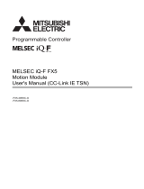 Mitsubishi Electric MELSEC iQ-F FX5 Motion Module User manual