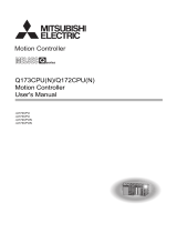 Mitsubishi Electric Q173CPU User manual