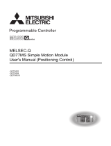 Mitsubishi Electric MELSEC-Q QD77MS Simple Motion Module User manual
