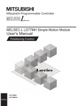 Mitsubishi Electric MELSEC-L LD77MH Simple Motion Module User manual