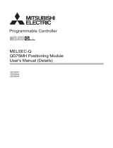 Mitsubishi Electronics Drums QD75MH1 User manual
