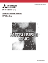 Mitsubishi Electric E70 Series Owner's manual