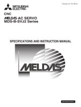 Mitsubishi Electric MDS-B-SVJ2 Series User manual