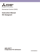 Mitsubishi Electric NC Designer2 User manual