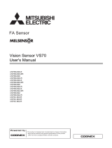 Mitsubishi Electric Vision Sensor VS70 User manual