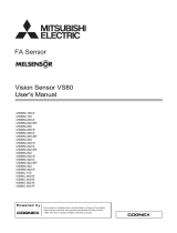 Mitsubishi Electric Vision Sensor VS80 User manual
